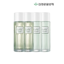 Half Club / Kim Jung Moon Aloe Cure Phyto Green Toner 2 + Emulsion 2 / 김정문알로에 큐어 피토그린 토너2개+에멀젼2개