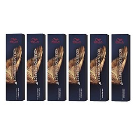 WELLA Koleston Perfect ME+ 6/73 Dark Blonde Brown Gold 60 ml Pack of 6