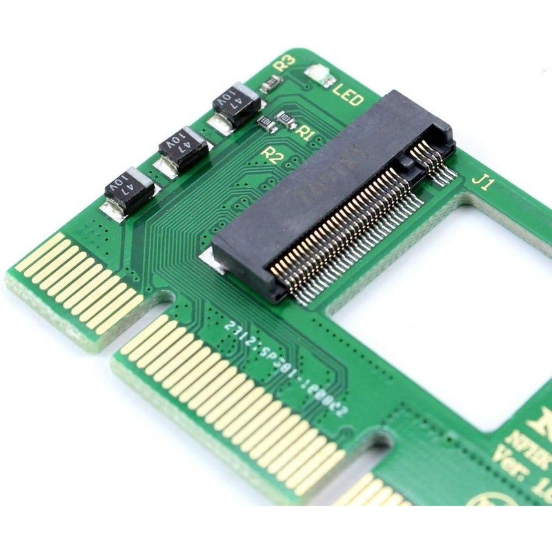 AYMBH NGFF M-Key NVMe AHCI SSD to PCI-E 3.0 Adapter