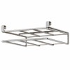 Stainless Steel Under-Cabinet Organizer for Kitchen Storage – Hanging Rack
