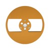 1/4 7 Inch Empty Tape Reel Aluminum Alloy 2 Holes