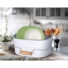 Light & Pro Farmhouse Rustic Silverware Utensil Carry All Caddy-