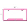 Au-TOMOTIVE GOLD Logo Stainless Steel License Plate Frame for Honda
