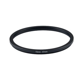 72mm to 67mm Step-Down Rings Filter Adapter for All Brands UV ND CPL Metal Step-Down Rings Adapter Filter