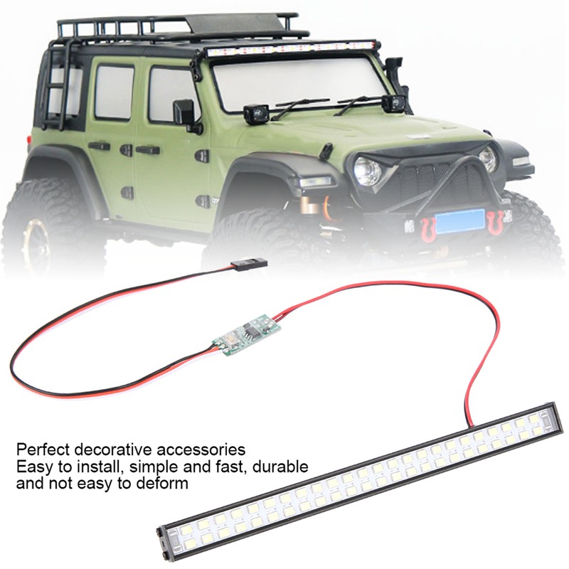 48pcs Lamp Beads RC Car Roof Lamp RC Crawler Universal