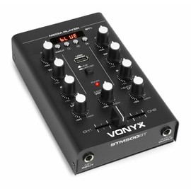 Vonyx SMT500BT Compact Mixer with Bluetooth and MP3 Player