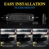 BUNKER INDUST 7" Flush Mount LED Light Pods, 2 Pcs