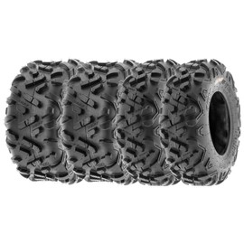 SunF 145/70-6 19x7-8 All Terrain Tires ATV UTV 6 PR POWER II A051 - BUNDLE