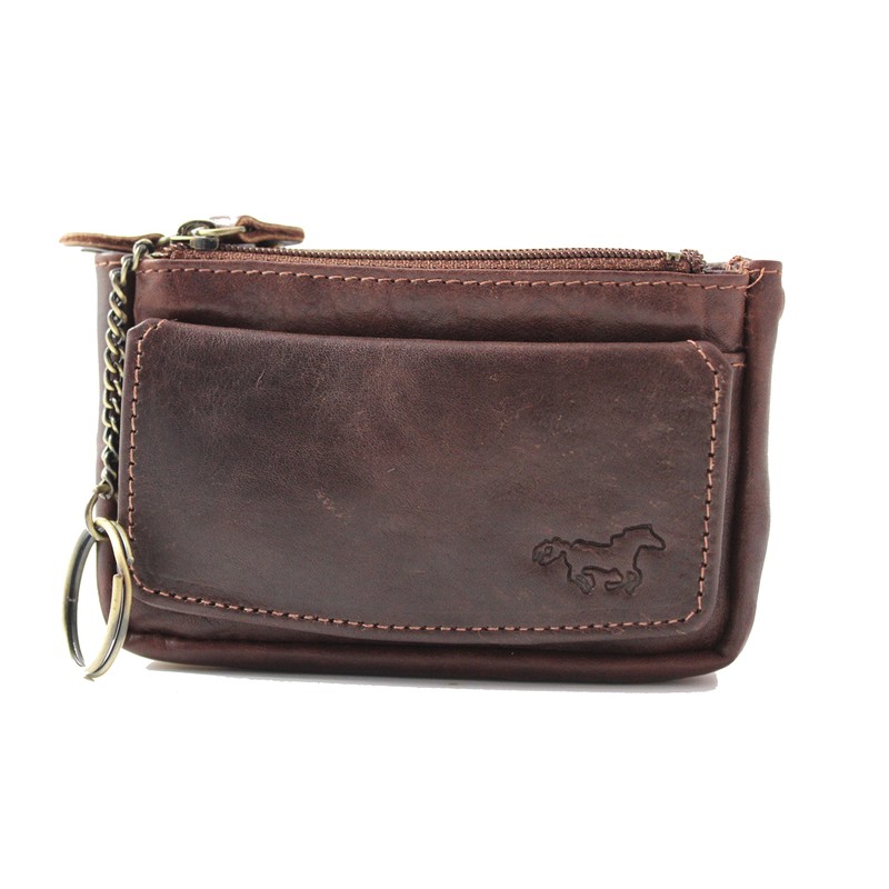 Safekeepers Key Case Leather Small – Key Bag with Zip