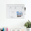 U Brands Magnetic Dry Erase Calendar White Board, 11" x
