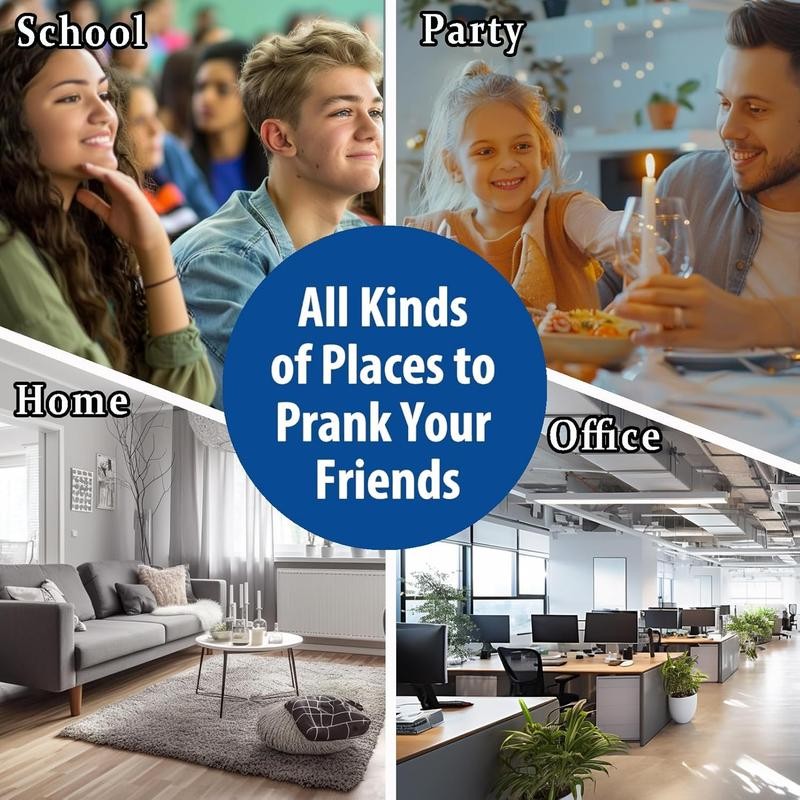 NewNoiseWar-Cricket Noise Maker Prank (6 Pcs), Hidden Pranks Beeping Several