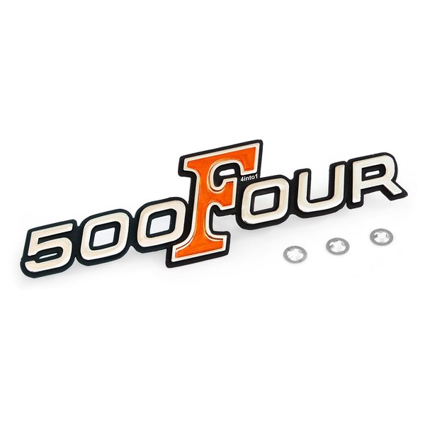 Side Cover Emblem w/Clips - Fits Honda CB500K - 1971-1973