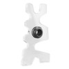 Clear Plastic Pool Billiard Cue Bridge Head Pool Stick Holder