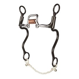 NRS Smooth Angled Square Port Cavalry Bit