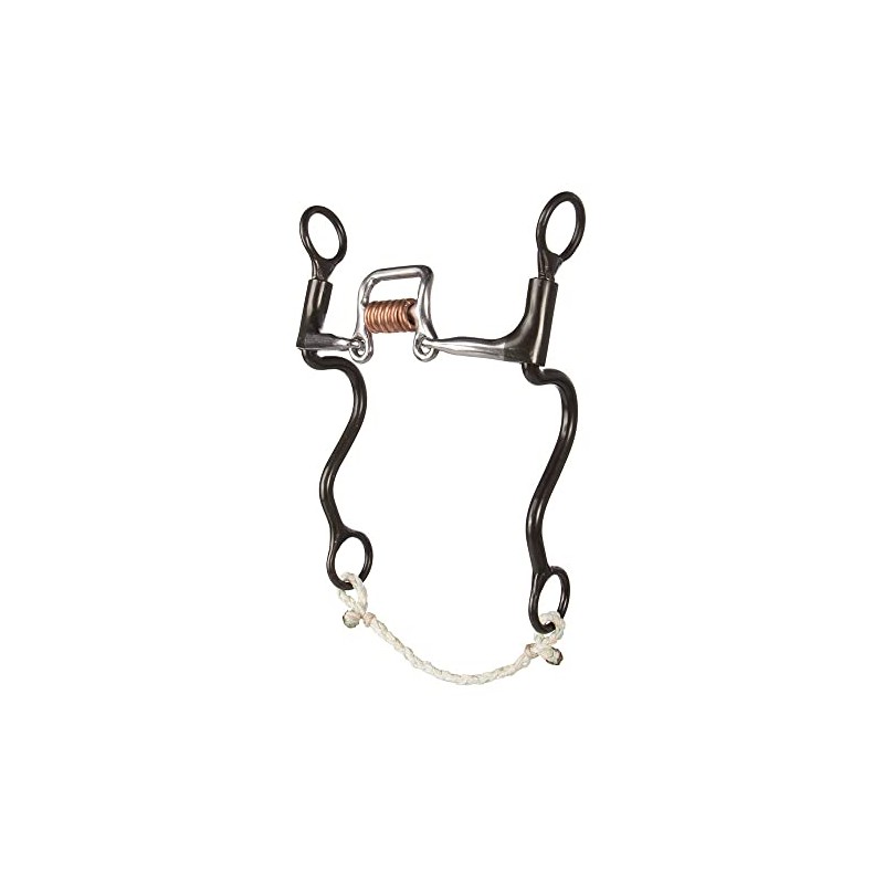 NRS Smooth Angled Square Port Cavalry Bit