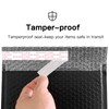Proprobag Black Bubble Mailers 8.5 X 12 50 Pack, 8.5x11