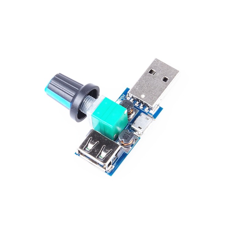 KNACRO 5W Mini USB Fan Air Volume Speed Stepless Governor Module