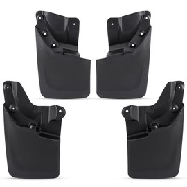 4 Pcs Front Rear Premium Heavy Duty Molded Splash Guards Mud Flaps Wheel Fender Mudguards Replacement for Toyota Tacoma 2016 2017 2018