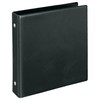 Index Card Folder 2 Rings Black