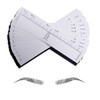 CHOOSE-IT Eyebrow Stencil Disposable Eyebrow Shaper Kit - 50PC Transparent