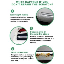 085 Eminent White Pearl Touch Up Paint for Lexus, Color Accurate Car Paint Scratch Repair Pen, Quick & Easy Fix Automotive Chips and Nicks