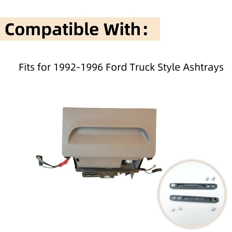 KDFUHRUI Ashtray Guides Slides Guides Set of 2 fits for