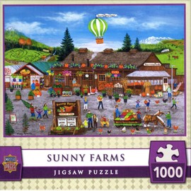 Sunny Farms by Cindy Mangutz 1000 Piece Puzzle
