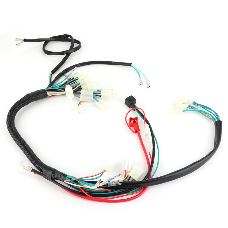 Engine Start Wire Wiring Harness Loom for 50cc 110cc 125cc