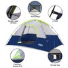 Camping Tent 4 Person, Waterproof Windproof Tent with Rainfly Easy