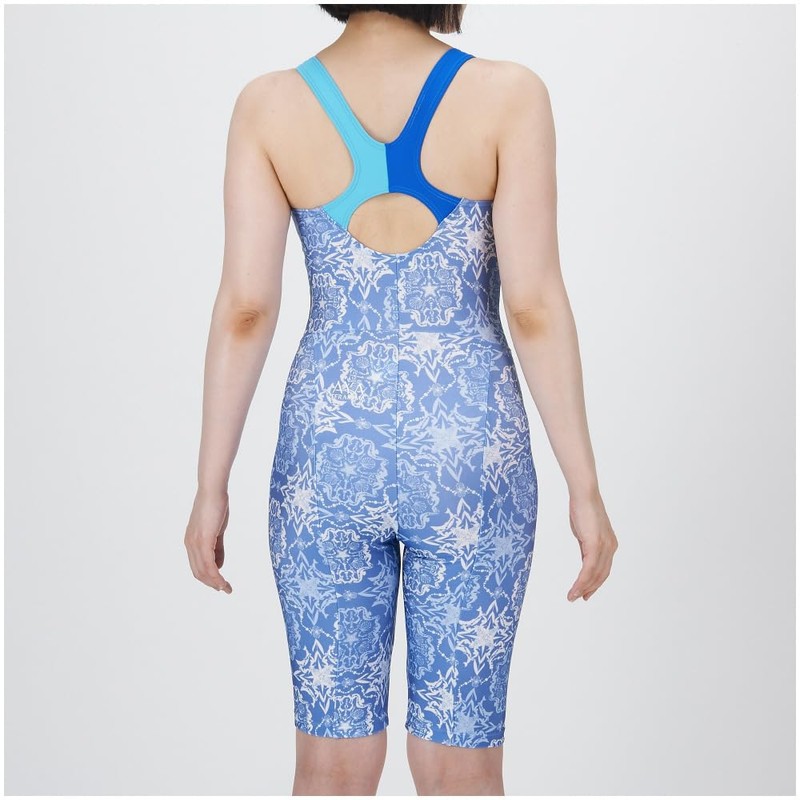 [ミズノ] 水泳 ワンピース水着 STROKE ONEオールインワン レディース ブルー