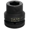 Performance Tool M745-14 1-Inch Drive 15/16-Inch Impact Socket for Heavy-Duty