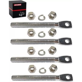 JINFANNIBI 4 Pack Snow Plow Trip Spring Eye Bolt for Meyer 09124 and Western 90493K 1302005