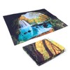 Cave River Landscape Pattern Tapestry Wall Hanging Wall Blanket for