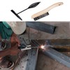 2 Pack Welding Chipping Hammer and Wire Brush Set, 11"