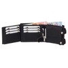 Ledershop24 Gift Set – Faux Leather Biker Wallet with Chain