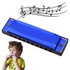 Harmonica 10 Holes 20 Tones Blues Harmonica Mouth Organ Mini