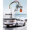 Tail Lamp Holder and Wiring Harness with 2 Light Bulbs