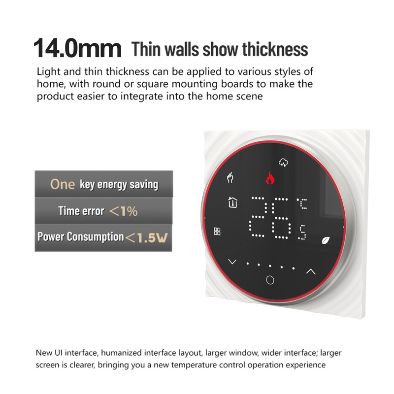 Smart Thermostat 5A Digital Programmable Underfloor Heating Temperature Controller Digital