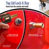 Gumball Machine Lock and Key - Top Lid Lock &