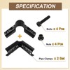 uxcell 2 Pcs 90 Degree Structural Pipe Connector, 1-1/8" 3-way