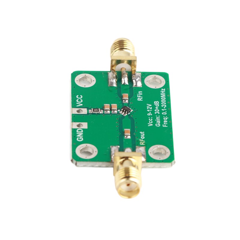 Low Noise Amplifier 0.1 to 2000MHz 30±dB Good Performance Small