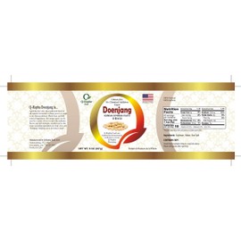 Q-Rapha Premium Korean Doenjang (17.9) and Gochujang (19.9) - 2 pack