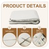 sourcing map 2Pcs Anti-Tarnish Silver Cloth, 6.6 x 3.3 ft