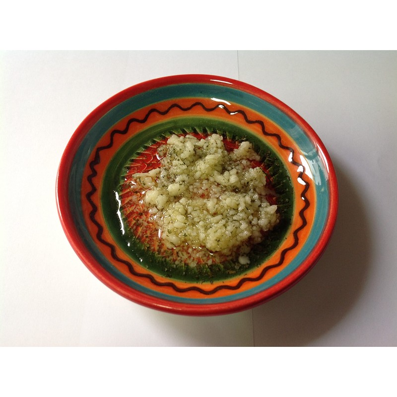 Kaladia Ceramic Grating Plate/Ceramic Slicer, Ideal for Ginger, Parmesan, etc.,