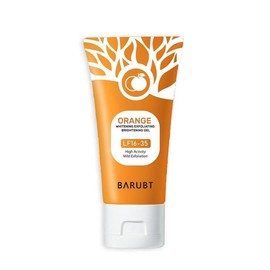 Orange Scented Exfoliator Clear Gel Gentle Exfoliation Exfoliating Gel Nourishing Moisturizing Deep Cleansing Face Body Suitable for All Skin Types - Cleanser:_3pcs