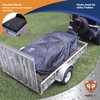 Rightline Gear Weatherproof Truck Bed Cargo Net with Built-in Tarp,