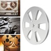 1/4 7 Inch Empty Reel Aluminum Alloy 6 Hole Open