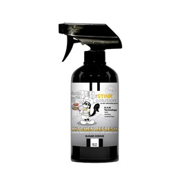 The Stink Solution Kitchen Odor Eliminator For Strong Odor: Garbage Can & Refrigerator Deodorizer, Cooking & Trash Smell Remover 1 16 oz Bottle (Sugar Cookie Scent)