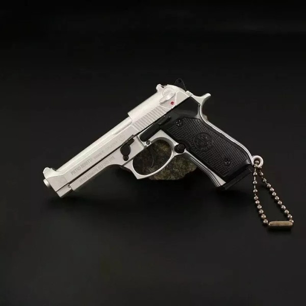 1:3 Beretta 92F Keychain Pistol….CASE INCLUDED