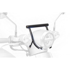 Kijima 204-0706 Motorcycle Parts, Handle Mount Stay, 0.9 inches (22.2 mm), Steel Black Finish, Super CUB50/110 ('18/AA09/JA44)